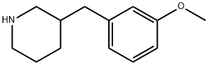 3-(3-METHOXY-BENZYL)-PIPERIDINE Structural