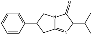 2,5,6,7-Tetrahydro-2-(1-methylethyl)-6-phenyl-3H-pyrrolo(1,2-a)imidazo l-3-one