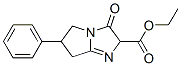ethyl 2-oxo-7-phenyl-1,4-diazabicyclo[3.3.0]oct-4-ene-3-carboxylate Structural