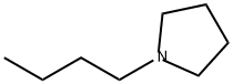 1-Butylpyrrolidine Structural