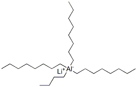 lithium butyltrioctylaluminate Structural
