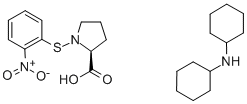 N-O-NITROPHENYLSULFENYL-L-PROLINE DI(CYCLOHEXYL)AMMONIUM SALT