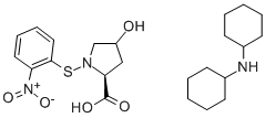 N-O-NITROPHENYLSULFENYL-L-HYDROXYPROLINE DI(CYCLOHEXYL)AMMONIUM SALT