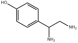 Phenol, 4-(1,2-diaminoethyl)- (9CI) Structural