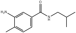 3-amino-N-isobutyl-4-methylbenzamide Structural