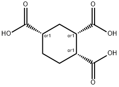  (1α,2α,4α)-1,2,4-Cyclohexanetricarboxylic Acid Structural