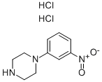 1-(3-NITRO-PHENYL)-PIPERAZINE DIHYDROCHLORIDE Structural