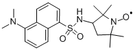 3-[5-(DIMETHYLAMINO)-1-NAPHTHALENESULFONAMIDO]-2,2,5,5-TETRAMETHYL-1-PYRROLIDINYLOXY