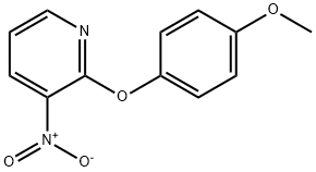 2-(4-METHOXYPHENOXY)-3-NITROPYRIDINE Structural