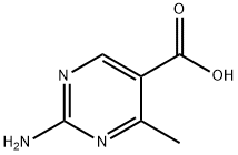 2-AMINO-4-METHYL-PYRIMIDINE-5-CARBOXYLIC ACID Structural