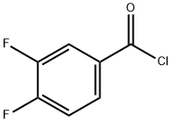 3,4-Difluorobenzoyl chloride Structural