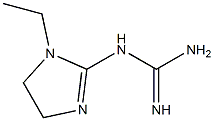 Guanidine, (1-ethyl-4,5-dihydro-1H-imidazol-2-yl)- (9CI) Structural