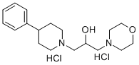 1-Piperidineethanol, alpha-(4-morpholinylmethyl)-4-phenyl-, dihydrochl oride Structural