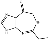Imidazo[4,5-d][1,3]diazepin-8(3H)-one,  5-ethyl-6,7-dihydro- Structural