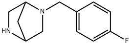 2-(4-FLUOROBENZYL)-2,5-DIAZA-BICYCLO[2.2.1]HEPTANE Structural