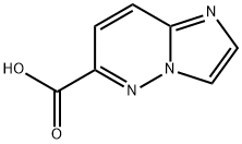 Imidazo[1,2-b]pyridazine-6-carboxylic acid (9CI) Structural