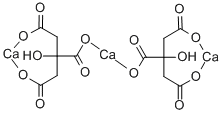 Calcium citrate Structural