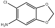 6-CHLORO-1,3-BENZODIOXOL-5-AMINE Structural