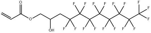 3-(PERFLUOROOCTYL)-2-HYDROXYPROPYL ACRYLATE Structural