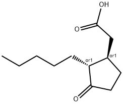 (+/-)-DIHYDROJASMONIC ACID Structural