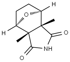 hexahydro-3a,7a-dimethyl-4,7-epoxy-1H-isoindole-1,3(2H)-dione Structural