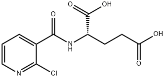 Glutamic acid, N-(2-chloronicotinoyl)- Structural