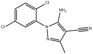 5-Amino-1-(2,5-dichlorophenyl)-3-methyl-1H-pyrazole-4-carbonitrile