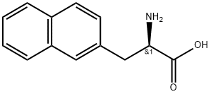 3-(2-Naphthyl)-D-alanine Structural