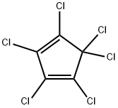 Hexachlorocyclopentadiene Structural