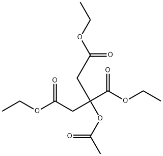 Triethyl acetyl citrate  Structural Picture