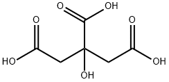 Citric acid Structural Picture