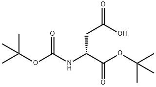 BOC-D-ASP-OTBU Structural