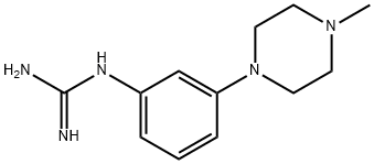 Guanidine, N-[3-(4-Methyl-1-piperazinyl)phenyl]- Structural