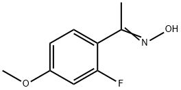 Ethanone,1-(2-fluoro-4-methoxyphenyl)-,oxime(9CI) Structural