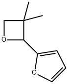 Furan, 2-(3,3-dimethyl-2-oxetanyl)- (9CI) Structural
