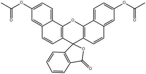 NAPHTHOFLUORESCEIN DIACETATE Structural