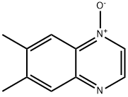 Quinoxaline,  6,7-dimethyl-,  1-oxide Structural