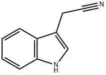 3-Indoleacetonitrile Structural Picture