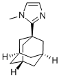 N-methyl-2-(1-adamantyl)imidazole Structural