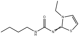 Urea, butyl(3-ethyl-2(3H)-thiazolylidene)- (9CI) Structural