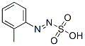 Diazenesulfonic acid, (2-methylphenyl)- (9CI) Structural