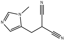 Propanedinitrile, [(1-methyl-1H-imidazol-5-yl)methyl]- (9CI) Structural