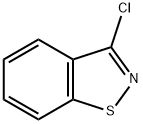 3-Chloro-1,2-benzisothiazole Structural