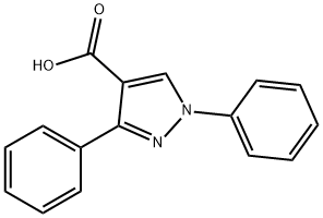 1,3-DIPHENYL-1H-PYRAZOLE-4-CARBOXYLIC ACID Structural