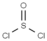 Thionyl chloride Structural Picture