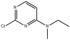 2-CHLORO-N-ETHYL-N-METHYL-4-PYRIMIDINAMINE Structural