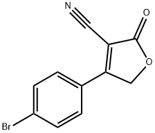 4-(4-BROMOPHENYL)-2-OXO-2,5-DIHYDRO-3-FURANCARBONITRILE Structural