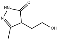 4-(2-HYDROXYETHYL)-3-METHYL-2-PYRAZOLIN-5-ONE Structural