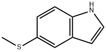 5-METHYLSULFANYL-1H-INDOLE Structural