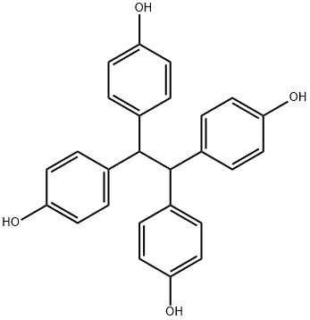 1,1,2,2-Tetrakis(4-hydroxyphenyl)ethane Structural